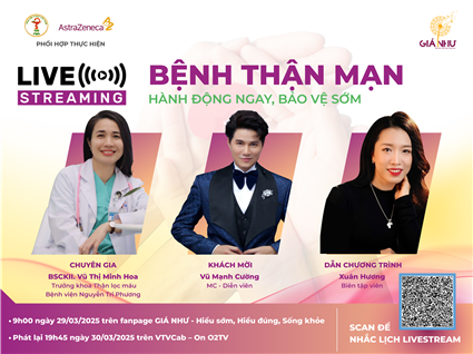 BỆNH THẬN MẠN - HÀNH ĐỘNG NGAY, BẢO VỆ SỚM