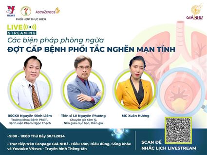 CÁC BIỆN PHÁP PHÒNG NGỪA ĐỢT CẤP BỆNH PHỔI TẮC NGHẼN MẠN TÍNH