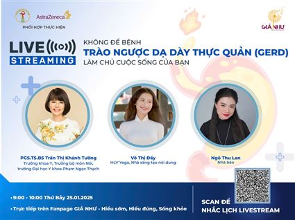 KHÔNG ĐỂ BỆNH TRÀO NGƯỢC DẠ DÀY THỰC QUẢN (GERD) LÀM CHỦ CUỘC SỐNG CỦA BẠN