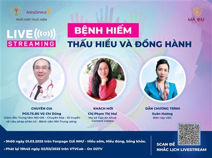 BỆNH HIẾM - THẤU HIỂU VÀ ĐỒNG HÀNH